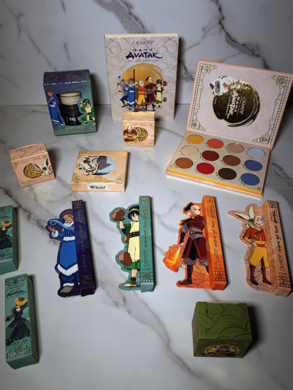 ColourPop x Avatar The Last Airbender Complete Makeup Collection NEW